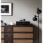 Buffet d'appoint en rotin massif de 61,81 po