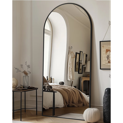 Arched  Metal Oversized Full-Length Mirror