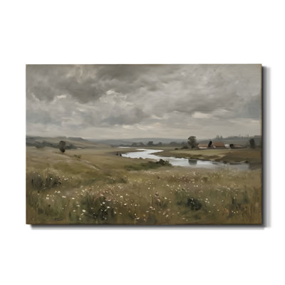 «Impressionist River», toile encadrée par Distant Horizons