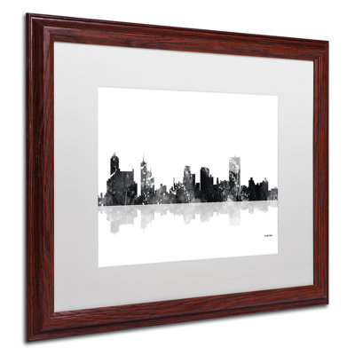 « memphis tennesseee horizon bg-1 », impression sur toile encadrée