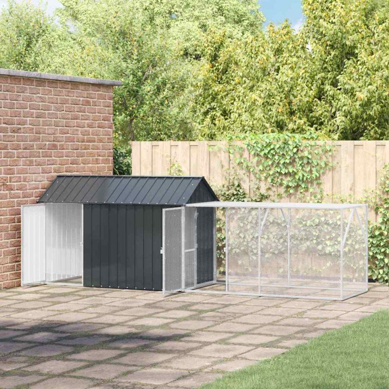 142cm Galvanised Steel Floor Bird Cage
