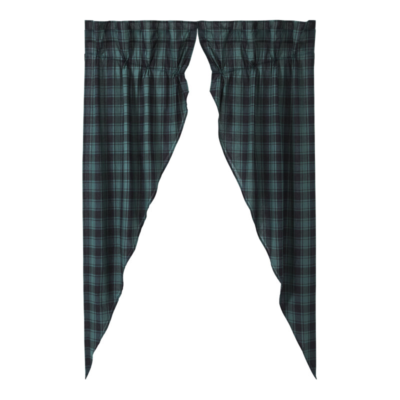 Dajaun 100% Cotton Room Darkening Curtain Panel Pair, 36" W x 84" L