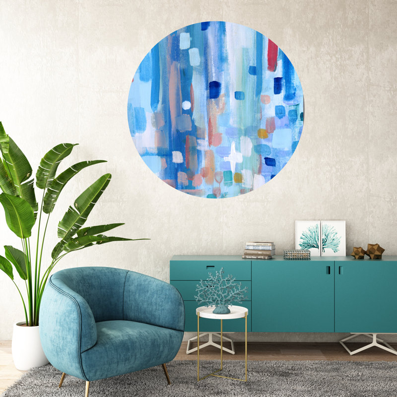 Abstract Non-Wall Damaging Wall Decal