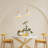 Modern 10.2'' Adjustable Height Plug In Cord Ceiling Hanging Pendant Light Fixture, White