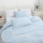 Microfiber Solid Colour Duvet Cover Set-126494699-126494703