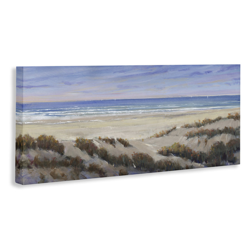 «Stupell Industries Grassy Beach View», art mural par Regina Moore, H 48 po x l 20 po