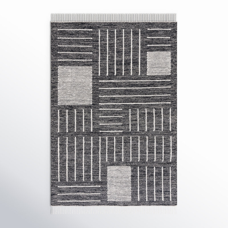 Flore Geometric Indoor Rug, Rectangle 8' x 10'