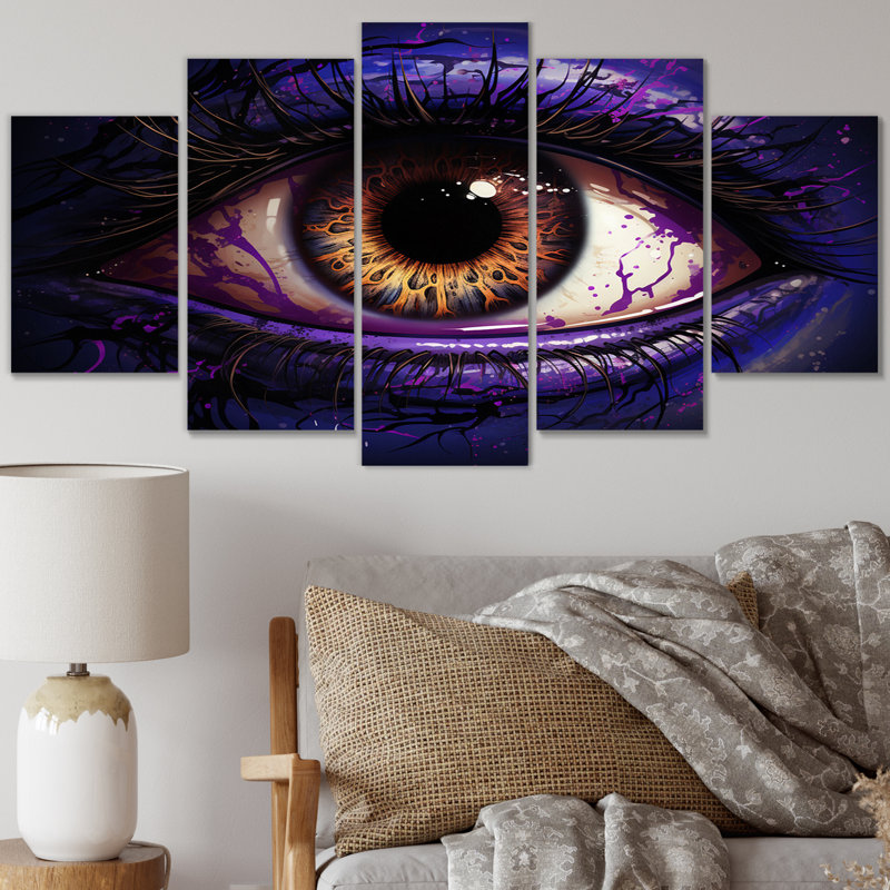 Nickerson - Modern Canvas Print - 5 Panels