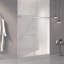 Porte de douche à ouverture coulissante double sans cadre l 56 à 60 po x H 70 po - Verre trempé transparent épais de 5/16 po (8 mm), facile à nettoyer-122071536