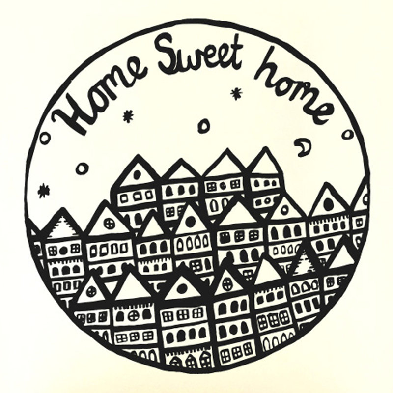 Scenic & Cityscapes Non-Wall Damaging Wall Decal