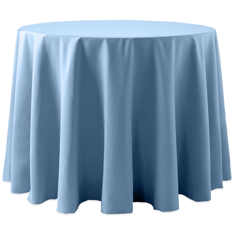 Ultimate Textile -2 Pack- Cotton-Feel 102-Inch Round Fine Dining Tablecloth, Ivory Cream, 102" x 102", 3, Kelly
