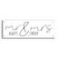 'Mr. & Mrs. Always & Forever' by Marla Rae, Acrylic Glass Wall Art, 36"x12"-2089725576