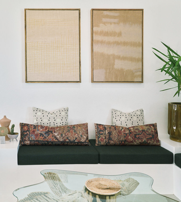 Coussin Kasbah, Forme rectangulaire