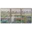 Marshland View V, ensemble de 3 toiles encadrées-227939539-227939567