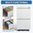 2 Drawer Metal Mobile File Cabinet, Rolling File Cabinet with Lock for Hanging Legal/Letter/A4 Size-1911255396