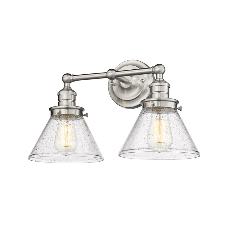 Renovo 2 - Light Dimmable Bathroom Vanity Light, Brushed Nickel