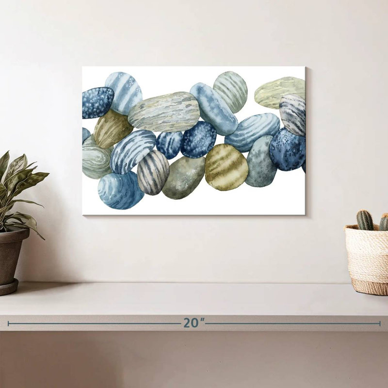 Alvord Found Pebbles III, 8" H x 12" W