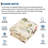 Washable Runner Rug 2x6 Floral Hallway Runner Farmhouse Botanical Animal Rug with Non Slip Backing, Low Pile Non Shedding Foldable Mat, Soft Thin Carpet for Kitchen Laundry, Beige-265553058-266726739