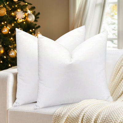 Duck Down Feather Pillow (set Of 2)