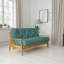 Lit simple en bois avec 2 tiroirs et garde-corps-2079343732