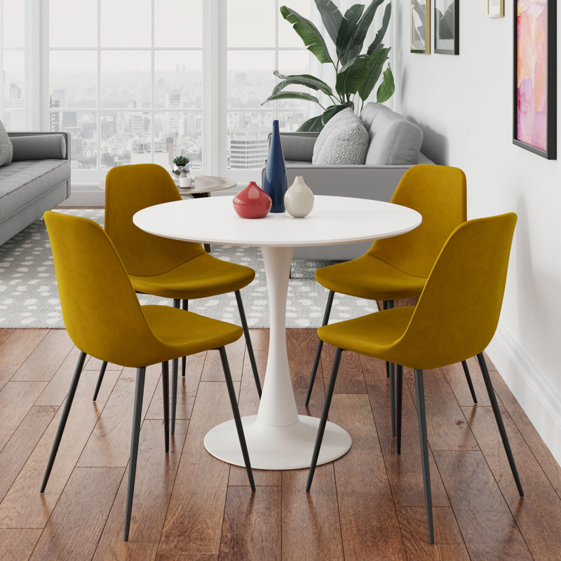 Ensemble repas pour 4 personnes Careyann, Or