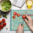 Ambesonne Inspirational Cutting Board Large Size Magic Words Art Multicolor