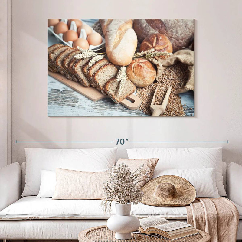 Wholemeal Breads, 32" H x 48" W