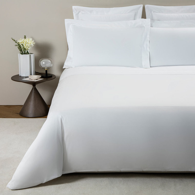 Single Ajour Duvet Cover, White, King Duvet Cover