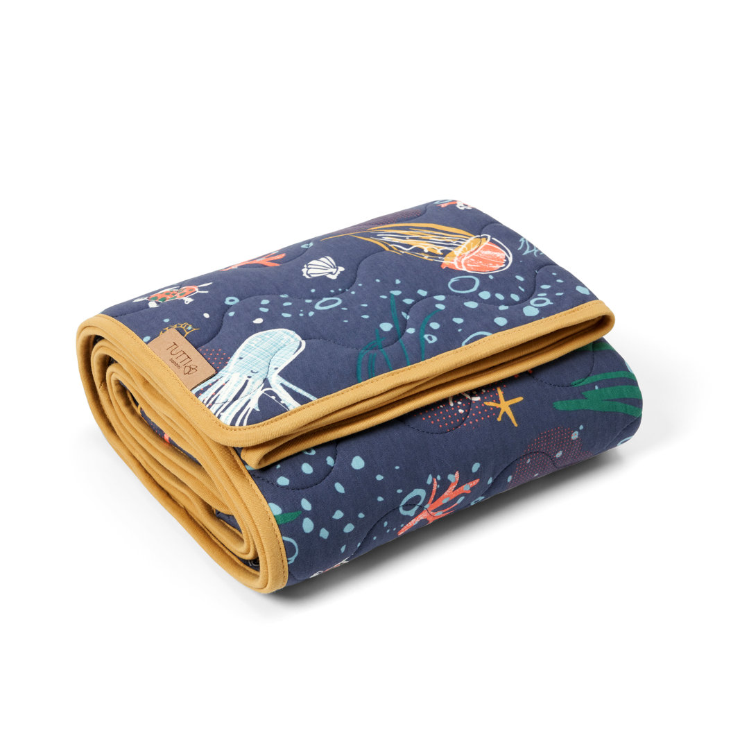 Tutti Bambini Cot/Cot Bed Coverlet - Our Planet