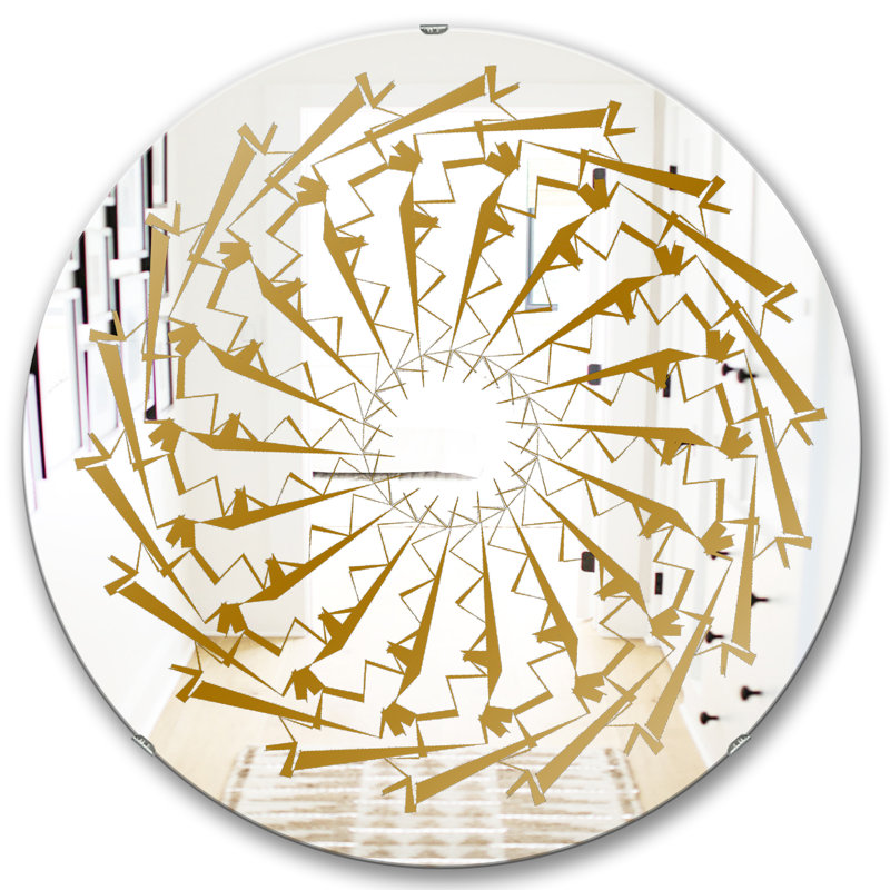 Miroir mural Flashes Glam, H 31,5 po x l po