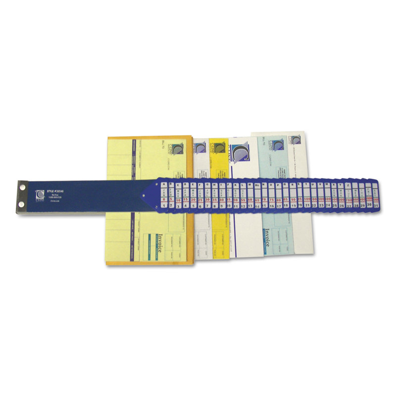 Heavy Duty Letter Size Document Sorter with 31 Dividers