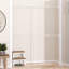 Ensemble de garde-robe à tringle double à fixation fixe ClosetMaid, 6 pi x 12 po, blanc