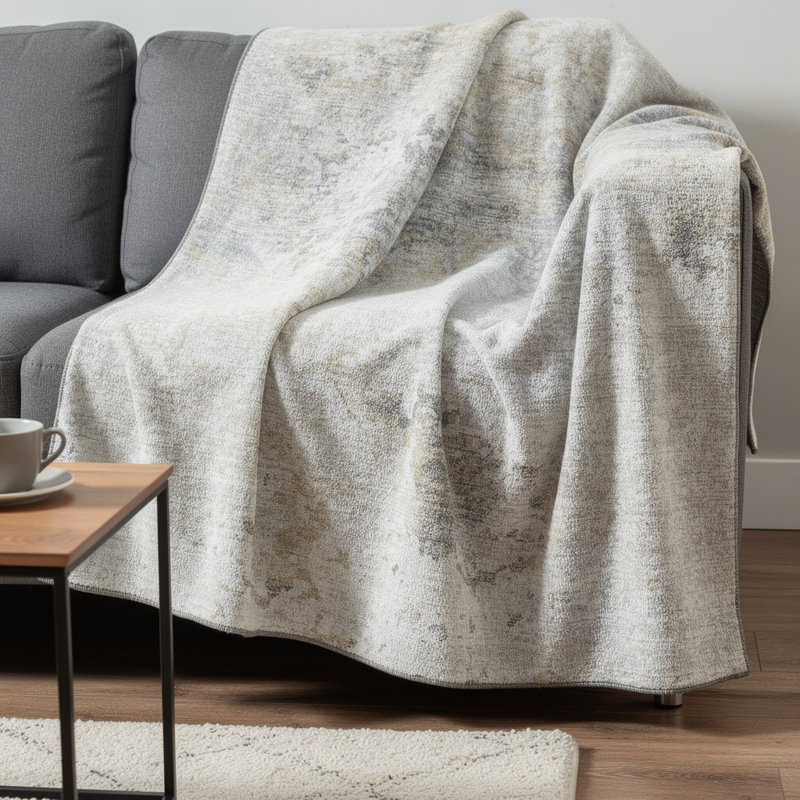 Jeté en microfibre 50 po x 70 po