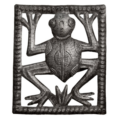 Frog Rectangle Wall Décor