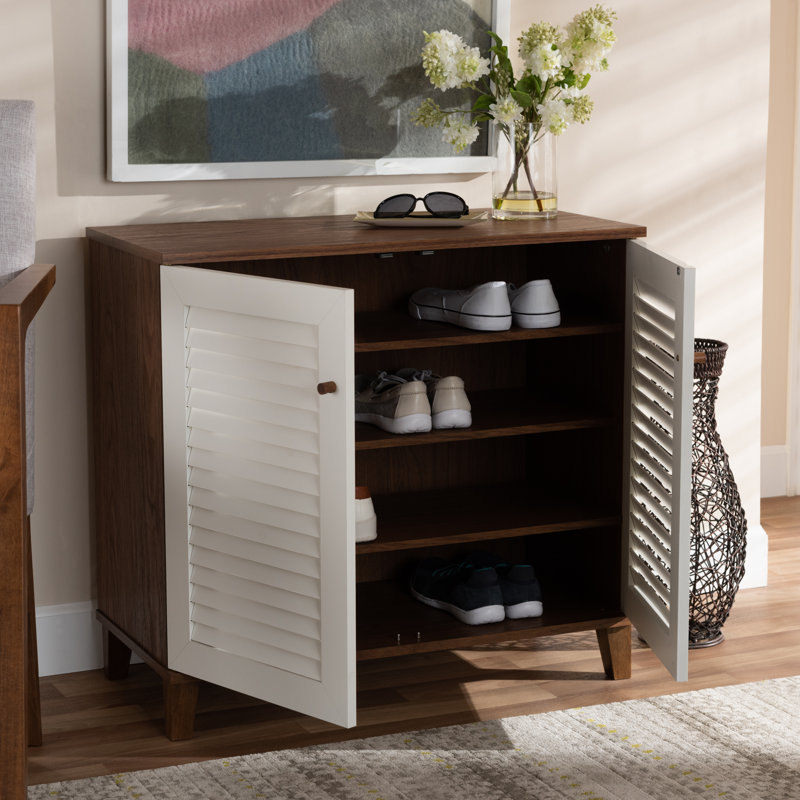 12 Pair Shoe Storage Cabinet