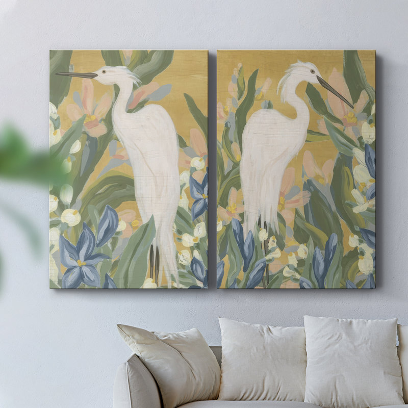 Toile tendue avec motif floral I-Premium Gallery - prêt à être accroché, H 12 po x l 16 po
