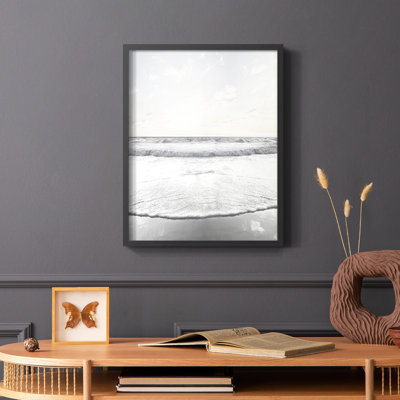 Reproduction encadrée Serene Shore - bois massif