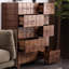 Commode d'appoint simple en métal Rubik's Cube