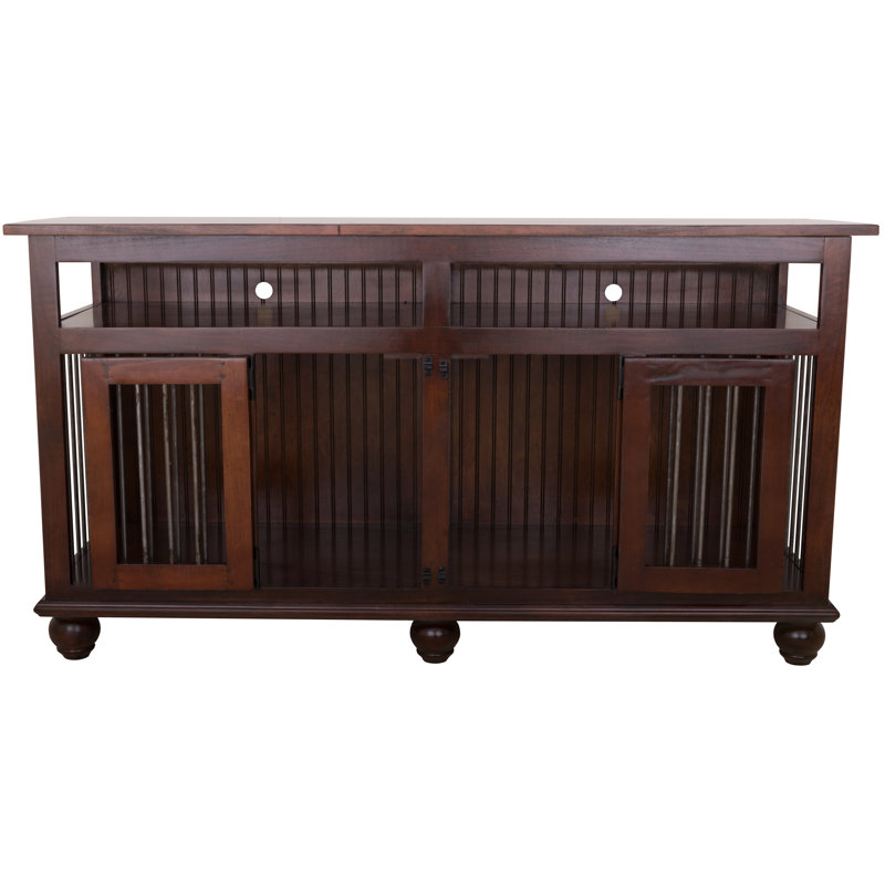 Caisse pour animaux Leela, Rhum des Caraïbes, Moyen (H 40 po x l 76,25 po x P 25 po)