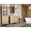 36 po. X P 22 po Meuble-lavabo central D Marbre de Carrare-108947090