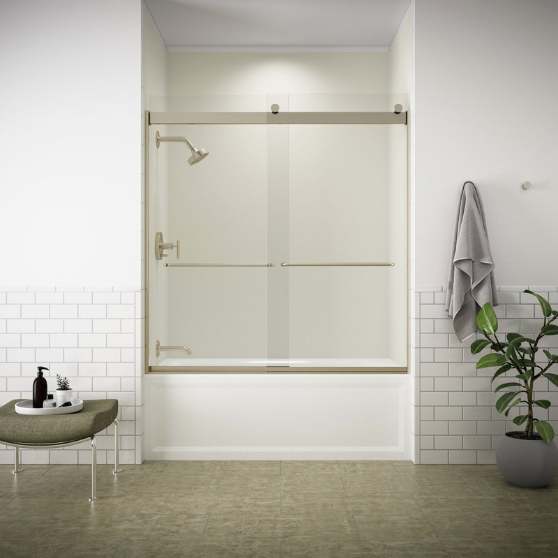 Purist® Tub and Shower Faucet, Vibrant Brushed Bronze, Cross