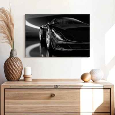 Mehar Pitch Black Sports Car