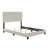 Boyd Sleep Milan Linen Fabric Upholstered Platform Bed Frame w/Adjustable Height Headboard, Strong Wood Slat Support, Box Spring/Foundation Required, Easy Effortless Assembly-923522651-923522654