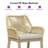 Almontiser Outdoor 24'' Counter Stool With Waterproof Wear Cushion-600960230