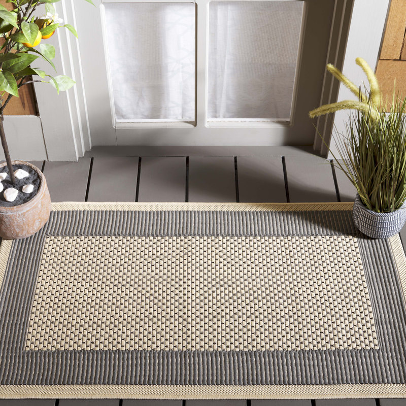 Tapis d'intérieur / extérieur de couleur unie Herefordshire Performance, Rectangle 2 pi x 3 pi 7 po
