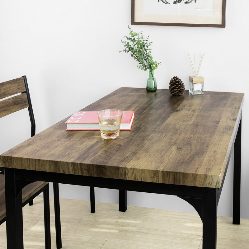 Adien Metal Base Dining Table