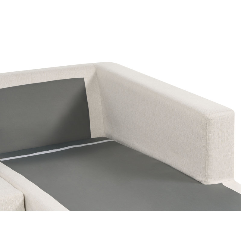 Awel 5 Seater Sectional, Light Beige