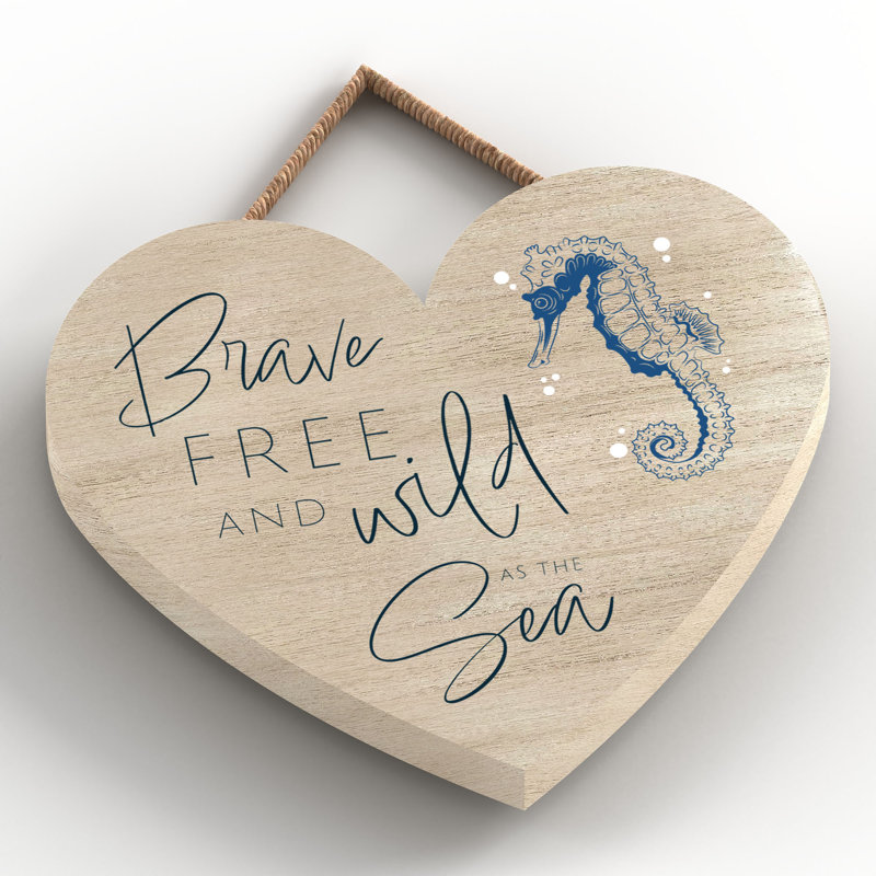 Coastal Nautical & Beach Wall Decor on Solid Wood