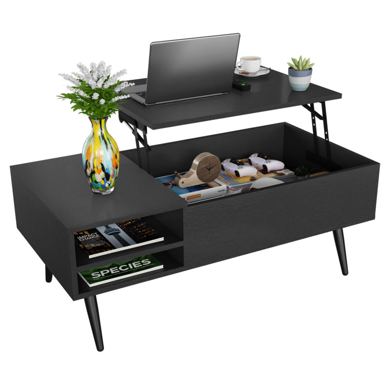 Bargeron Coffee Table, Black