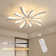 Dimmable 5-Light LED Flush Mount Ceiling Light